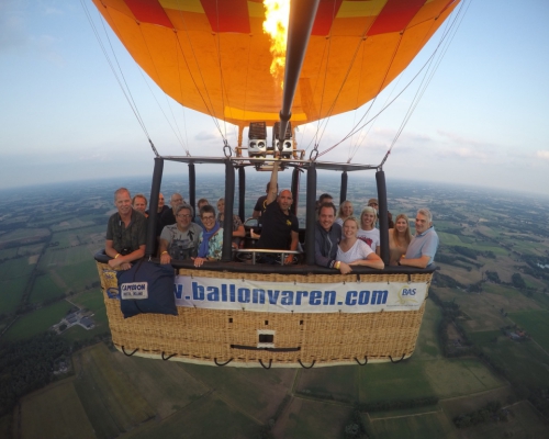 Ballonvaart vanaf De Bleek in Doetinchem naar Harreveld